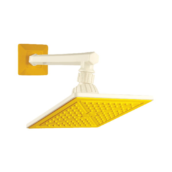 SQUARE OVERHEAD SHOWER (WITH 300MM SHOWER ARM)