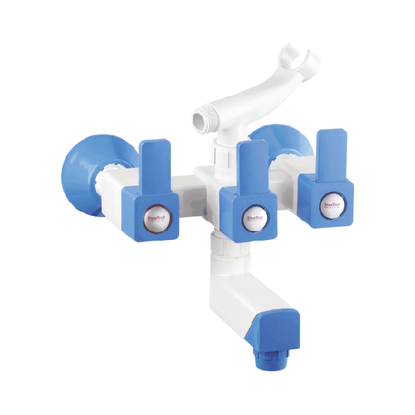 WALL MIXER TELEPHONIC WITH CRUTCH