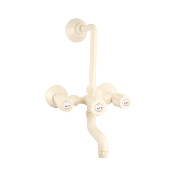 WALL MIXER WITH L-BEND